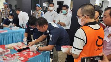 Puluhan Tersangka Jaringan Sabu-Sabu Freddy Pratama Ditangkap