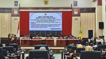 Raperda Soal Limbah dan Pajak Dibahas DPRD HSU