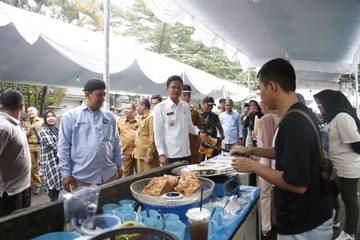 Pokja Wartawan Pandeglang Hadirkan Pusat Takjil Ramadan