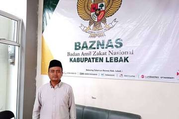 Baznas Lebak Pastikan Penyaluran Zakat Merata