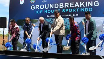 Menpora Apresiasi Pembangunan Ice House Sportindo di Tangerang