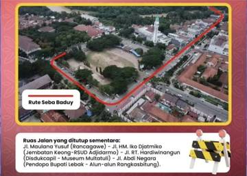 Penutupan Jalan Sementara Sambut Seba Baduy 2025
