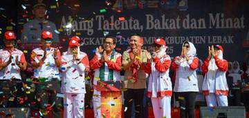 Bupati Lebak Buka Kegiatan Minat Bakat 2025