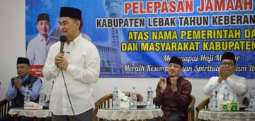 Pemkab Lebak Lepas 389 Jamaah Haji