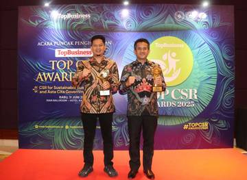 PLN UID Banten Dianugerahi TOP CSR Awards 2025