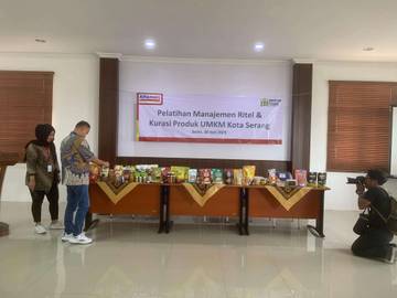 Pemkot Serang Gandeng Ritel Bantu UMKM Naik Kelas