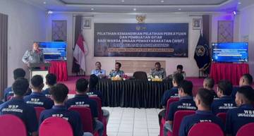 Pelatihan Keterampilan Mandiri WBP Lapas Rangkasbitung