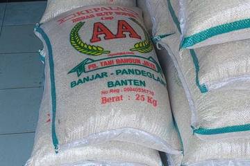  Pedagang di Rangkasbitung Pastikan Tidak Menjual Beras Oplosan