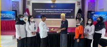 Lapas Rangkasbitung Gelar Pemeriksaan Kesehatan WBP Lansia