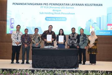 PLN Banten Teken MoU dengan Tiga Industri Besar