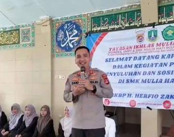 Polres Lebak Sosialisasikan Pencegahan Kenakalan Remaja 