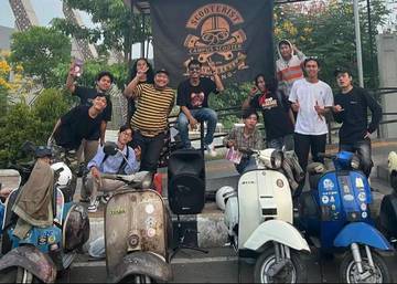 Mengenal Lebih Dekat Komunitas Vespa UIN Banten