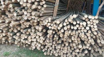 Permintaan Menurun Pedagang Bambu Mengeluh Pendapatan Merosot