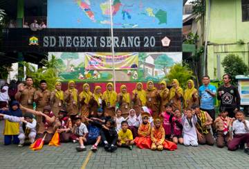 SDN Serang 20 Dorong Literasi Lewat E-Bulletin Galaxy