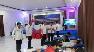 Meriahkan HUT RI, Lapas Rangkasbitung Gelar Donor Darah