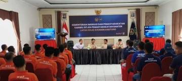 Lapas Rangkasbitung Gencarkan Penyuluhan Hukum Rehabilitasi