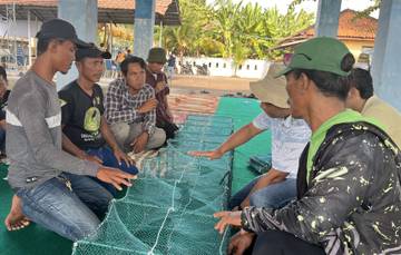 Untirta dan DKP Banten Kembangkan Bubu Ramah Lingkungan
