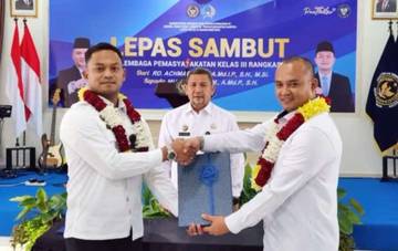 Lepas Sambut Kalapas Rangkasbitung
