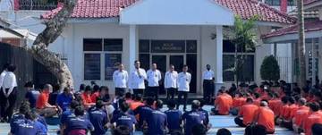 Warga Binaan Sambut Antusias Kalapas Baru Rangkasbitung 