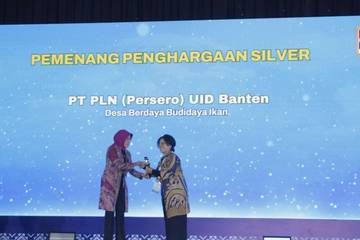 PLN Banten Sabet Penghargaan Pengembangan Desa Berkelanjutan