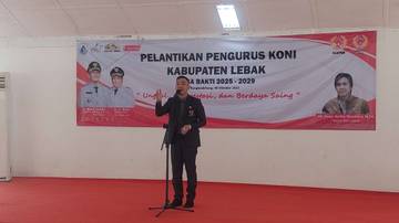 Bupati Lebak Kritik Lemahnya Prestasi Atlet di Tingkat Provinsi