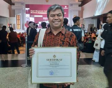 Museum Multatuli Terima Sertifikat Pendaftaran Nasional