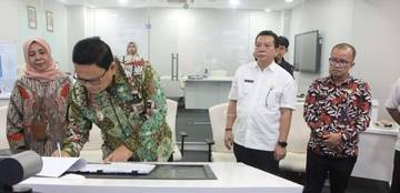 Otimalisasi Pajak, Pemda Lebak Tekan Perjanjian Kerja Sama 