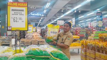 Disperindag Cilegon Menemukan Harga beras Premium Diatas HET 