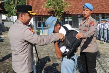 Kapolres Lebak Ajak Pelajar  Jauhi Kenakalan Remaja