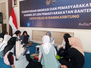 KUA Bojongmanik Beri Pembekalan di Lapas