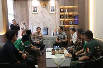 Polres Lebak dan GP Ansor Perkuat Sinergitas 