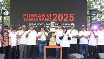 Porkab Tangerang Ke-VI Pertandingkan 9 Cabor