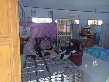 Polsek Rangkasbitung Edukasi dan Patroli Kamtibmas ke  Sekolah