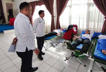 Lapas Rangkasbitung Gelar Donor Darah Kemenimipas