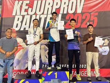 Taekwondo Kota Serang Sabet Juara Umum II Kejurprov Banten