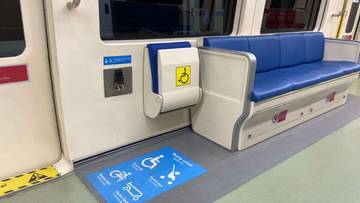 Ruang Khusus LRT Hadirkan Rasa Aman pada Disabilitas