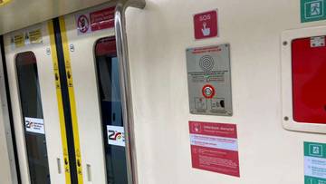 Cara Gunakan Tombol SOS Darurat di Kereta LRT