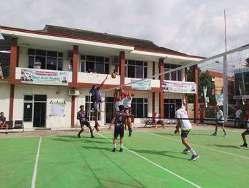 Meriahkan HAB ke-80, Kemenag Lebak Gelar Turnamen Voli