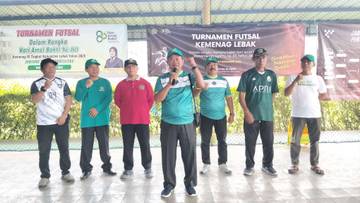 Turnamen Futsal Hari Amal Bakti Kemenag Lebak Dimulai