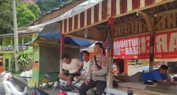 Polsek Leuwidamar Amankan Kawasan Wisata Baduy