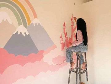 Mural Artist Cilegon Bangun Usaha Lewat Media Sosial