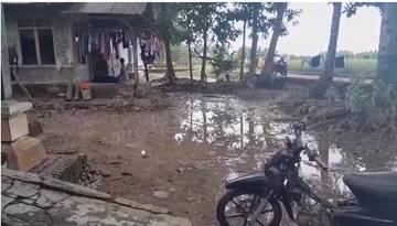 Warga Kembali Beraktivitas Normal Pascabanjir Surut di Patia