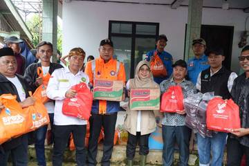 Stok Logistik di BPBD Pandeglang Menipis