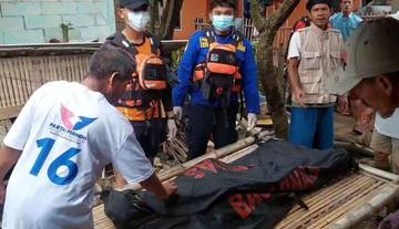 Tim SAR Temukan Korban Tenggelam di Sungai Cidurian
