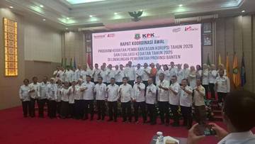 KPK Paparkan Hasil Evaluasi Tata Kelola Pemerintahan di Banten