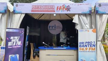 Studio Mini RRI Banten Meriahkan HPN 2026 di KP3B