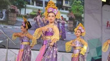Tari Bentang Gemilang Warnai Pentas Budaya dan UMKM 