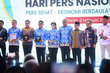 Andra Soni Raih PWI Award Puncak HPN 2026