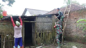 Kodim Serang Rehab 10 Rumah Tidak Layak Huni