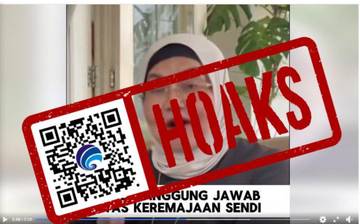 [HOAKS] Mantan Menkes Siti Fadilah Supari Promosikan Obat Nyeri Sendi